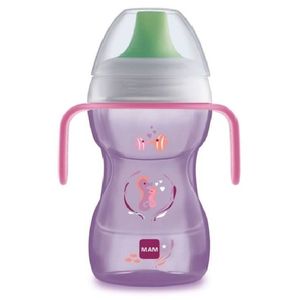 Copo Fun To Drink Cup 8+m 270 ml Rosa Esquilo - MAM