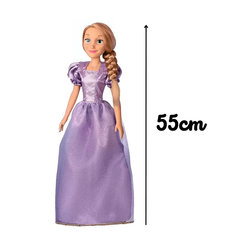 Boneca Clássica Princesas - Mini My Size - Rapunzel - Disney